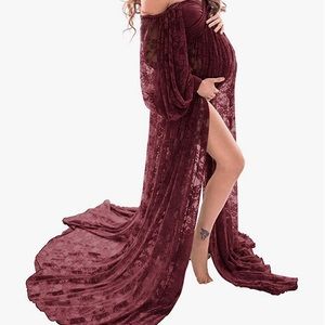 Maternity photo shoot dress